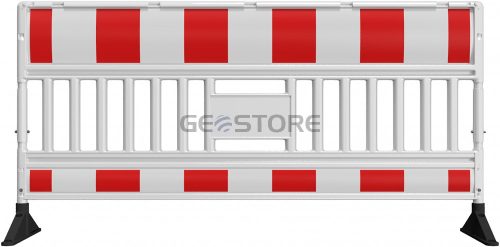 Schake-Euro3 panel fence, 2.00 m, with rubber foot