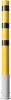 Steel tube bollard Ø 152 x 3.2 mm removable, without locking mechanism yellow / black