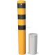 Steel tube bollards Ø 193 x 3,6 mm removable, without locking mechanism yellow / black