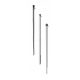 Barrier posts Steel tube Ø 42 x 2.5 mm stationary drive-in