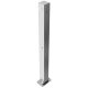 Stainless steel post 70 x 70 mm