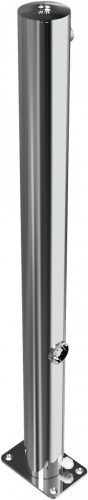 Stainless steel post Ø 76 mm