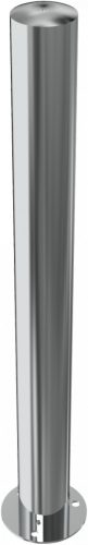 Stainless steel post Ø 89 mm