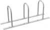 Bicycle rack - row arrangement lean-on hoop as round hoops Ø 48 mm