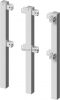 Protective railing Steel tube 70 x 70 mm