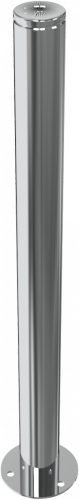 Stainless steel post Ø 76 mm