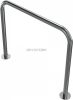 Stainless steel hoop Ø 48 mm without cross bar for casting in concrete