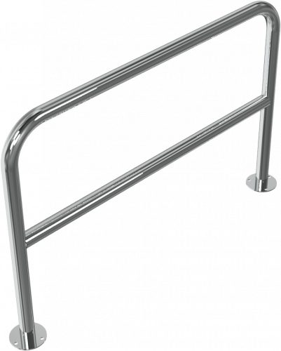 Stainless steel hoop Ø 48 mm with cross bar for casting in concrete