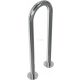 Stainless steel universal hoop Ø 48 mm without cross bar for casting in concrete