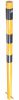 Barrier post steel tube Ø 60 x 2,5 mm yellow / black