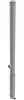 Barrier posts Steel tube Ø 60 x 2,5 mm removable with triangular locking mechanism