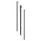 Barrier posts Steel tube Ø 60 x 2,5 mm removable without locking mechanism