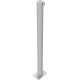 Barrier posts Steel tube Ø 60 x 2,5 mm stationary to be fixed by plugs