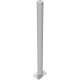 Barrier posts Steel tube Ø 60 x 2,5 mm stationary to be fixed by plugs