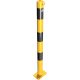 Barrier post steel tube Ø 60 x 2,5 mm yellow / black