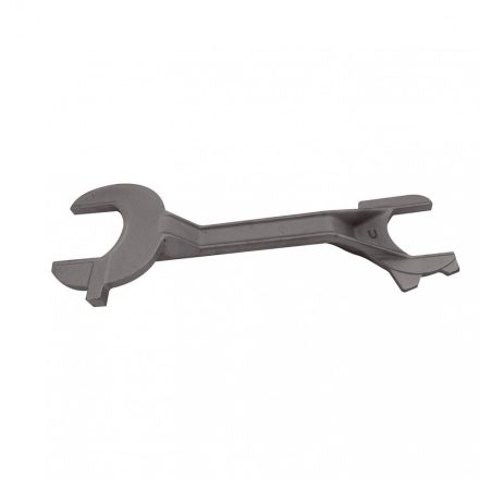 Multipurpose wrench of grey-cast iron