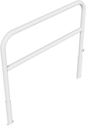 Access barriers removable and revolving with triangular locking mechanism with quarter-bend bar