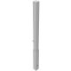 Barrier posts Steel tube 70 x 70 mm removable, with triangular locking mechanism