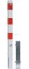 Barrier posts Steel tube 70 x 70 mm removable, with triangular locking mechanism