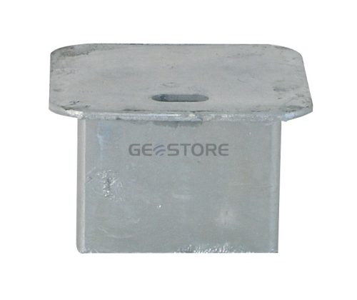 Cover for posts hot-dip galvanized