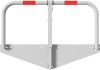 Car-park barrier hoop foldable with Euro profile lock cylinder