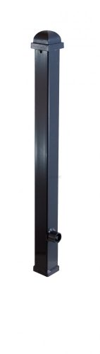 Ornamental bollard steel tube 70 x 70 mm series 473B