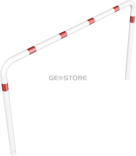 Guard hoop Ø 76 x 2,6 mm without cross bar for casting in concrete