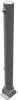 Barrier posts Steel tube Ø 76 x 2,6 mm foldable, with triangular locking mechanism