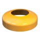 Cover Ø 200 mm for barrier post, tiltable