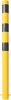 Barrier post steel tube Ø 89 x 2,9 mm yellow / black