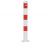 Barrier posts Steel tube Ø 89 x 2,9 mm stationary, for casting in concrete