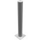 Barrier posts Steel tube Ø 102 x 2,9 mm stationary, to be fixed by plugs