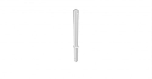 Barrier posts Steel tube Ø 102 x 2,9 mm removable, with profile cylinder lock