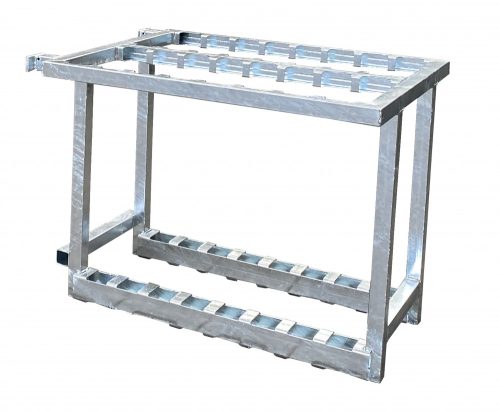 Traffic panel basket for stackable pallets of the series 50380